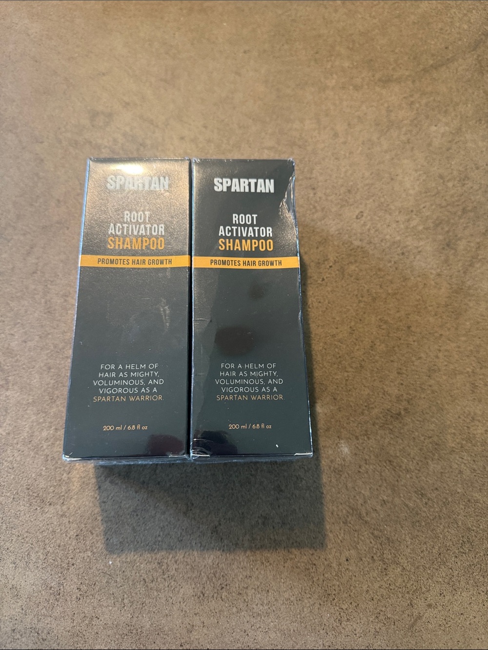 Spartan root Activator Shampoo — 2 bottles.
